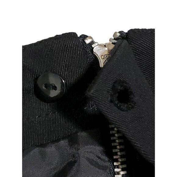 H&M Black and Cream Sofisticated Floral Pencil Skirt - Size 10 - Picture 4 of 11